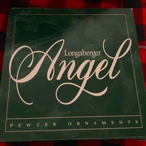 Longaberger Angel pewter ornaments